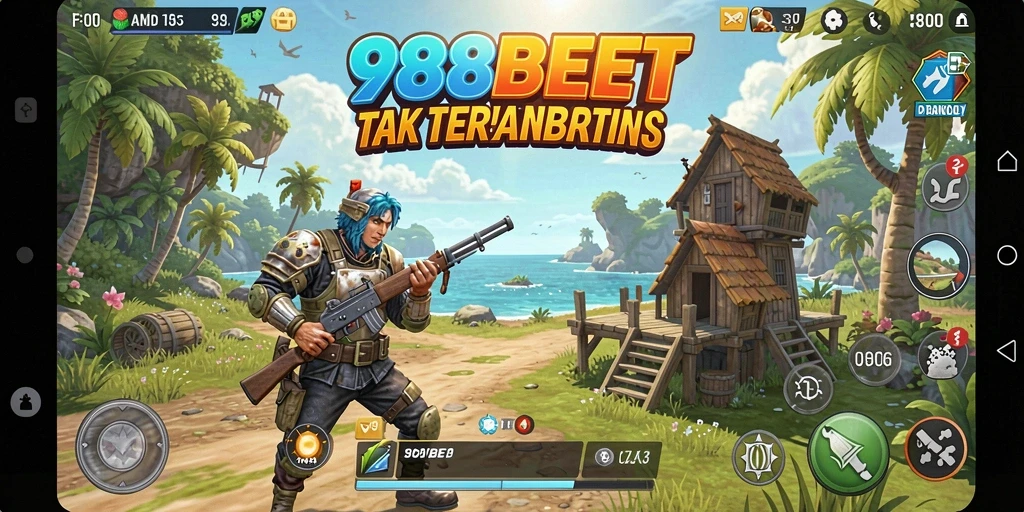 Screenshot gameplay Open World 988BET yang menarik dan memukau.