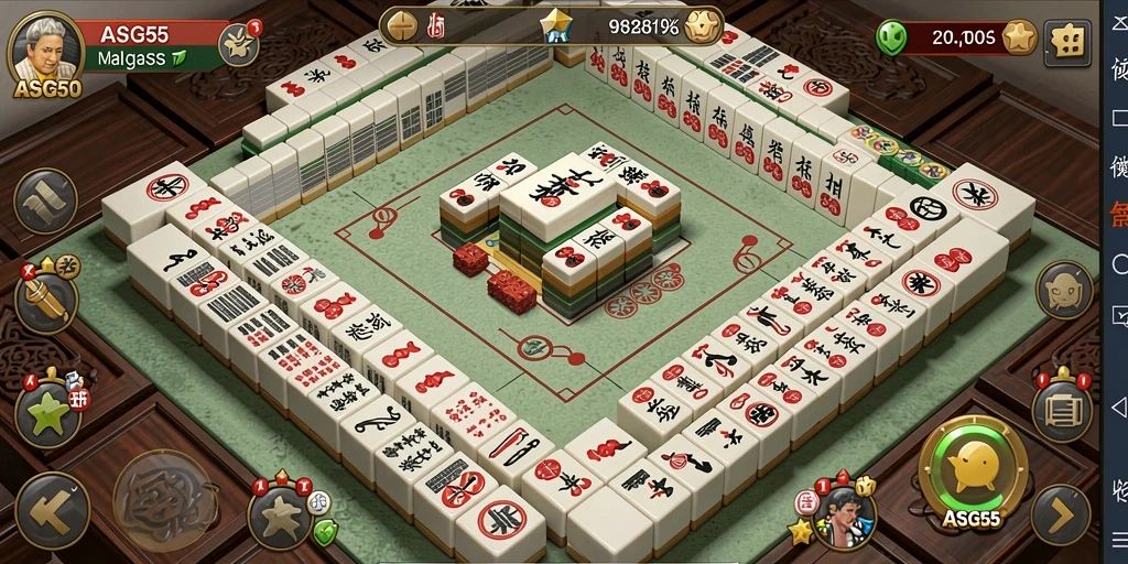 Tampilan gameplay ASG55 yang memukau dan interaktif.