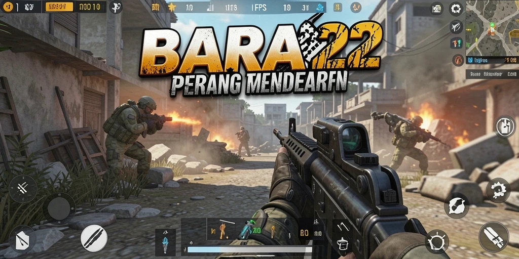 Gameplay intens dengan grafis menawan di BARA22.