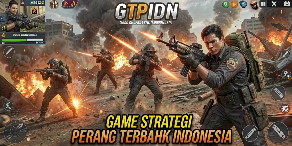 Tampilan gameplay <strong>GTPIDN</strong> yang penuh strategi dan aksi.