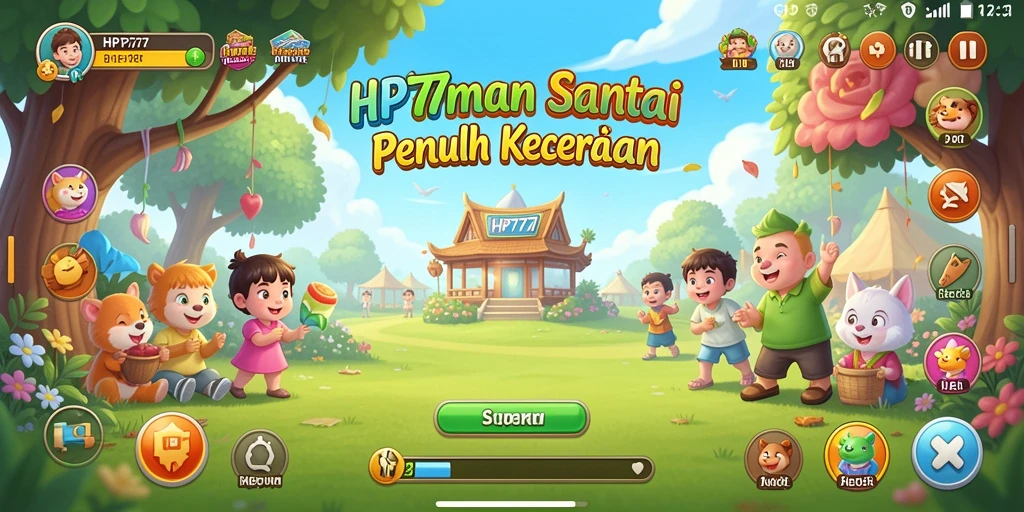 Gameplay HP777 penuh warna dan seru untuk dinikmati.
