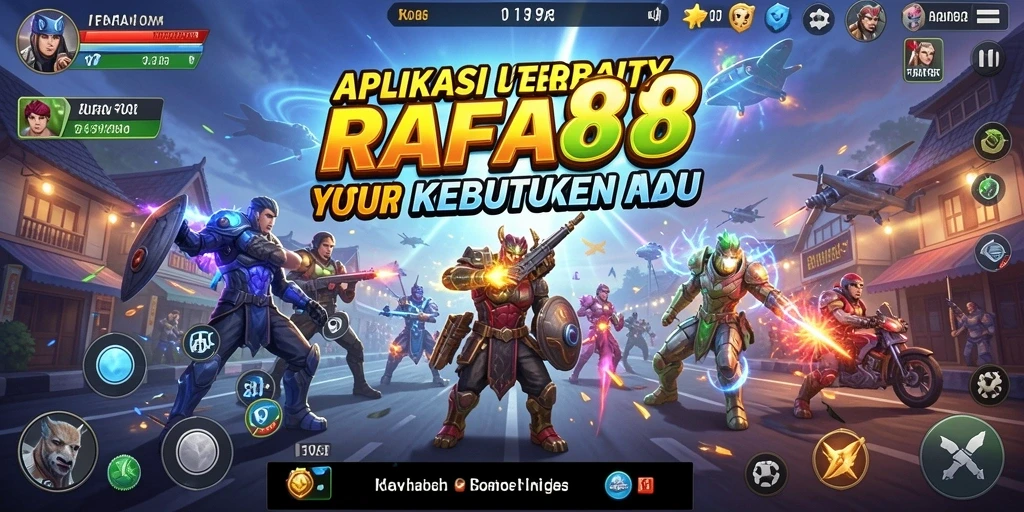 Tampilan utama RAFA88 dengan fitur-fitur Utility yang beragam.