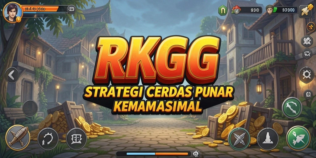 Tangkapan layar gameplay menunjukkan pertempuran intens dan strategi mendalam di RKGG.