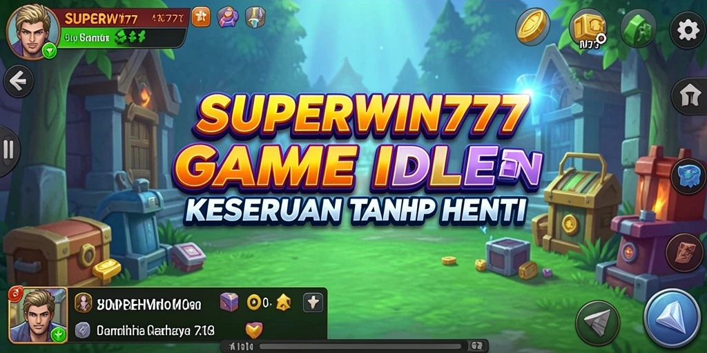 Tampilan menarik dari gameplay SUPERWIN777 yang seru dan menyenangkan.