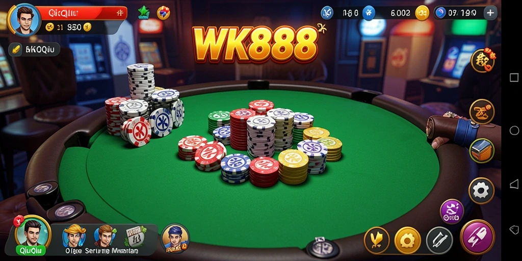 Gameplay QiuQiu seru dengan interaksi pemain.